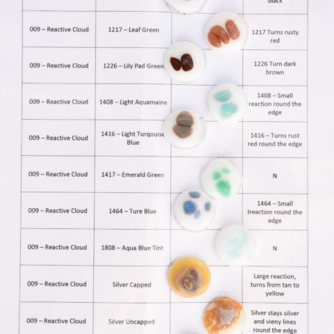 Bullseye Glass - Reaction Samples E-book