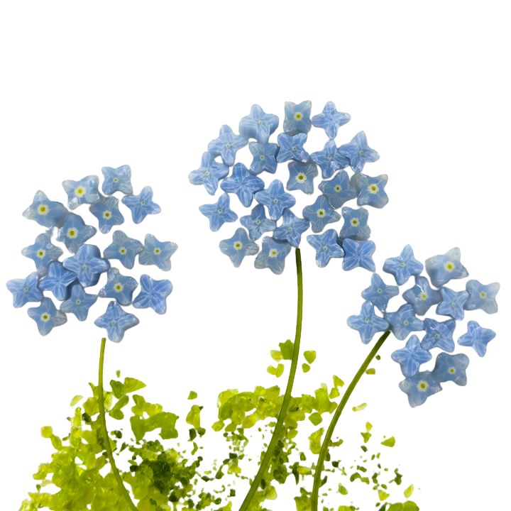 Murrine - Flowers - Purple Hydrangea - 90COE