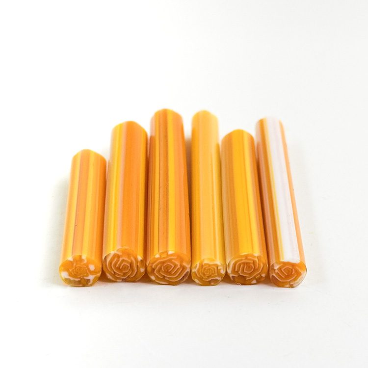 Murrine - Flowers - Orange Rose - 96COE
