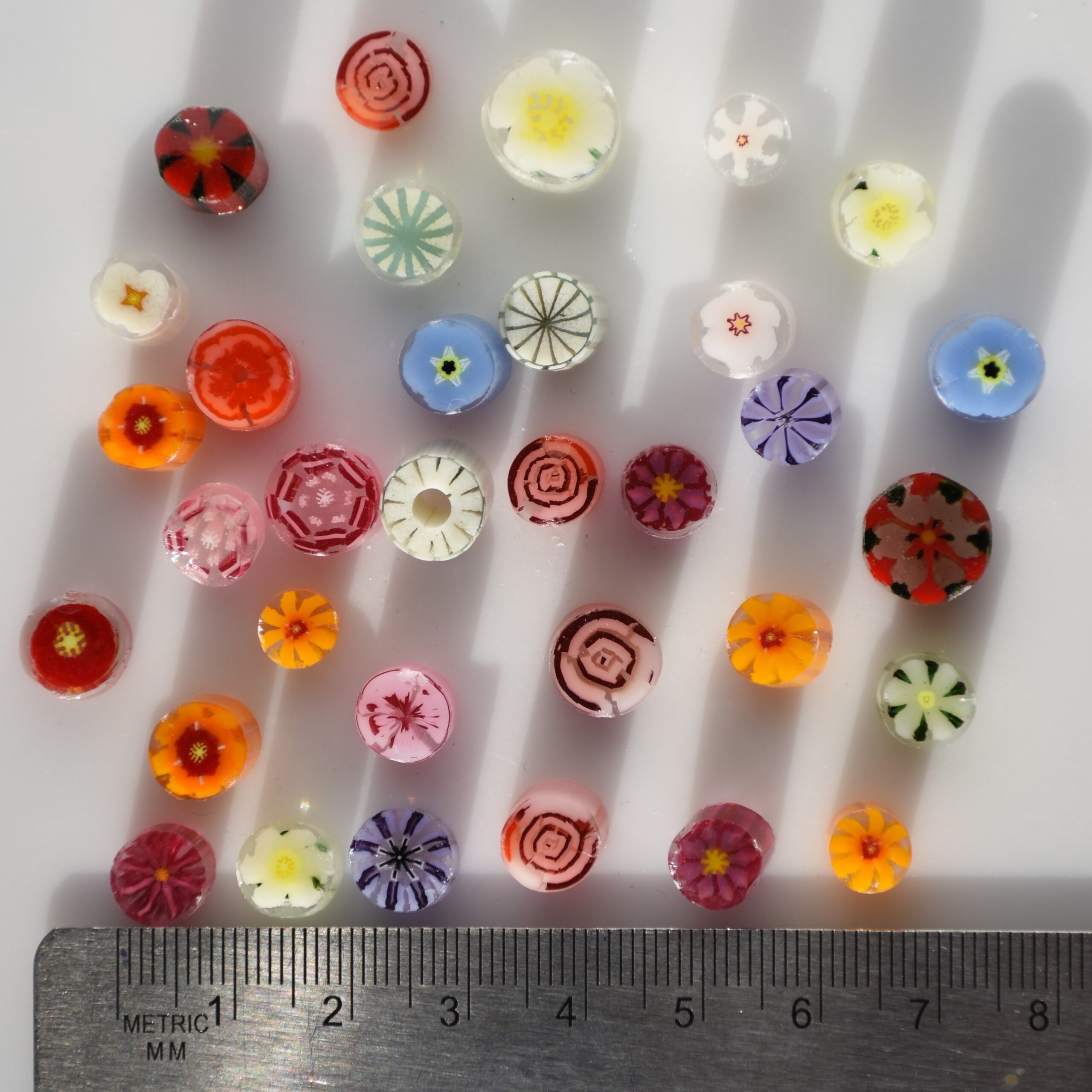 Murrine - Large Flower - Mix - 90COE