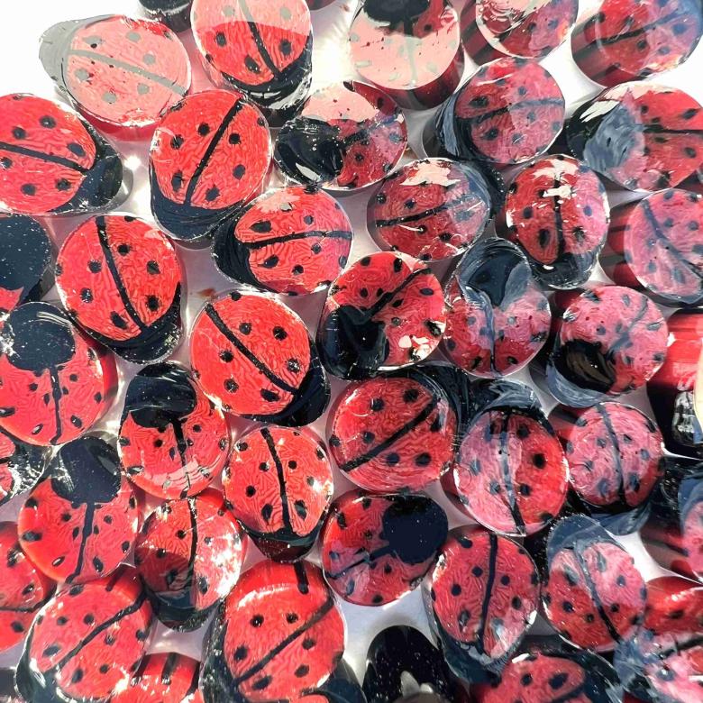Murrine - Animals - Ladybug - 96COE