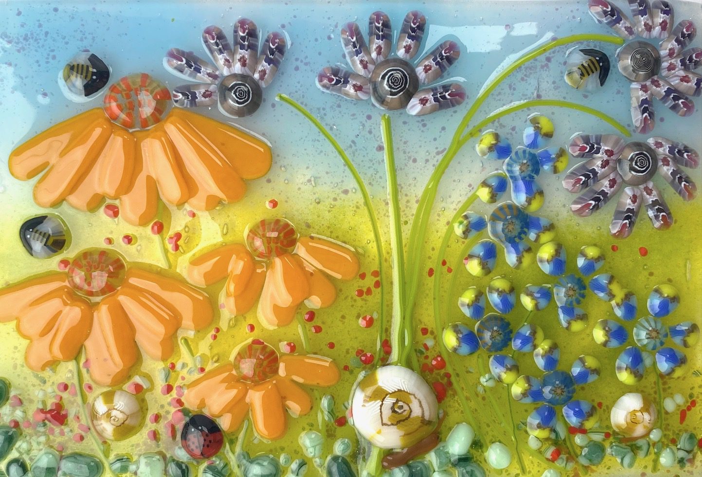 Murrine – Mixed Size - Flower Centers – 90COE