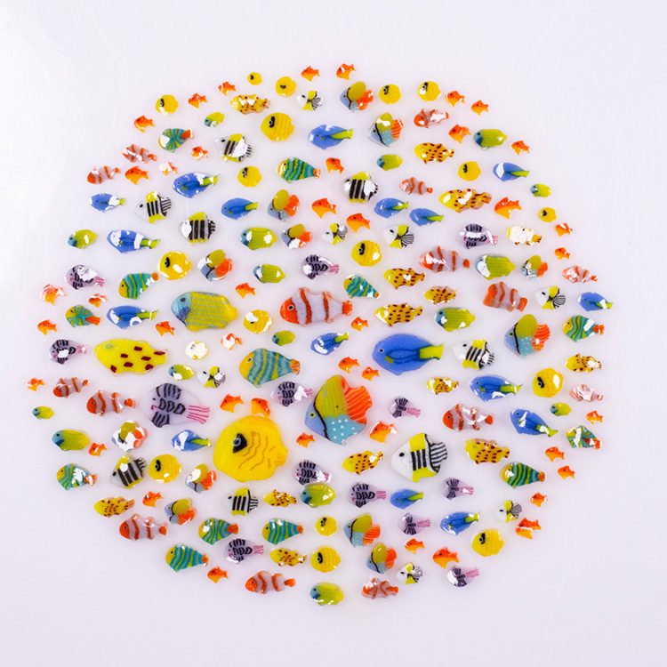 Murrine - Mixed Sizes - Tropical Fish Mix - 90COE - Image 2