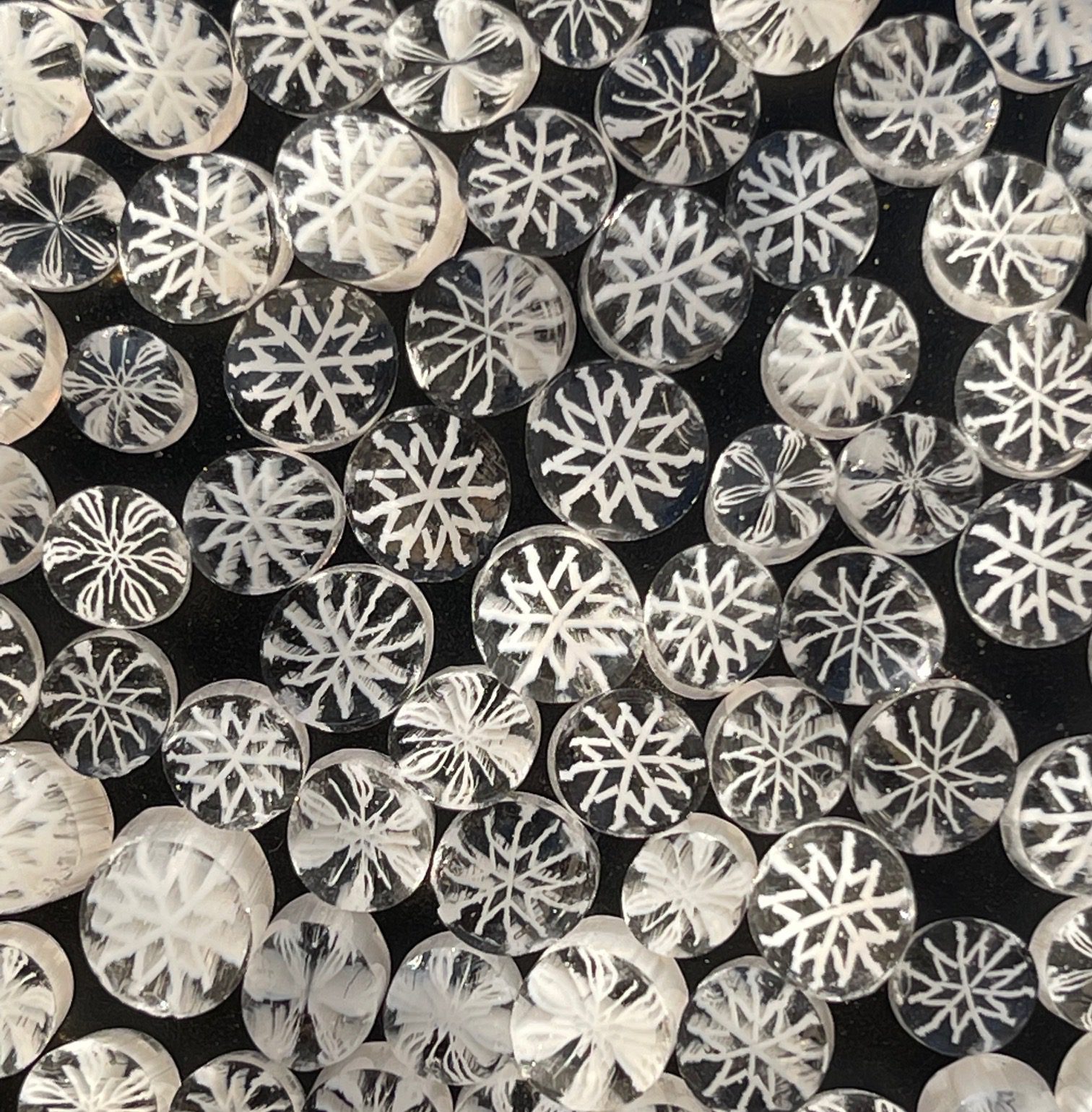 Murrine - Christmas - Snowflake - 90COE