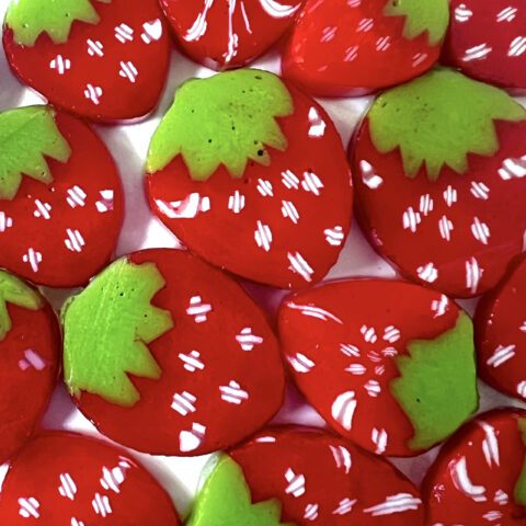 XL Murrine - Strawberries - 90COE