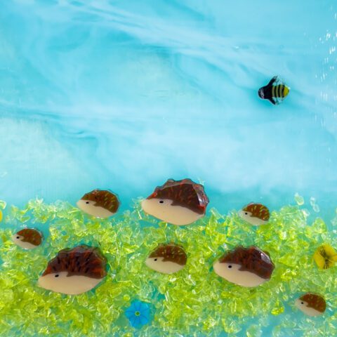 Murrine - Mixed Sizes - Hedgehog - 96COE