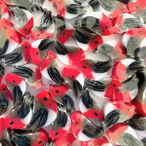 Murrine - Animals - Robin - 96COE