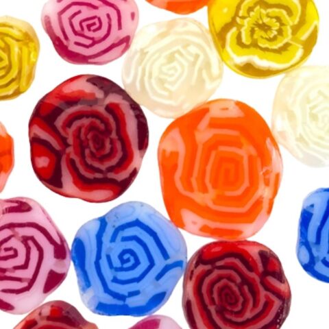 XL Murrine - Flowers - Mixed Rose - 90COE