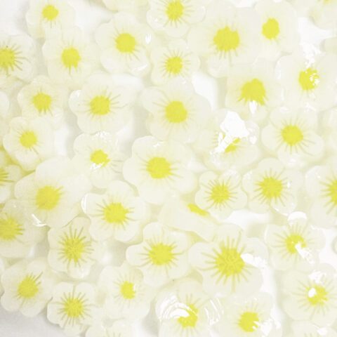Murrine - Flower - Strawberry Flower - 90COE