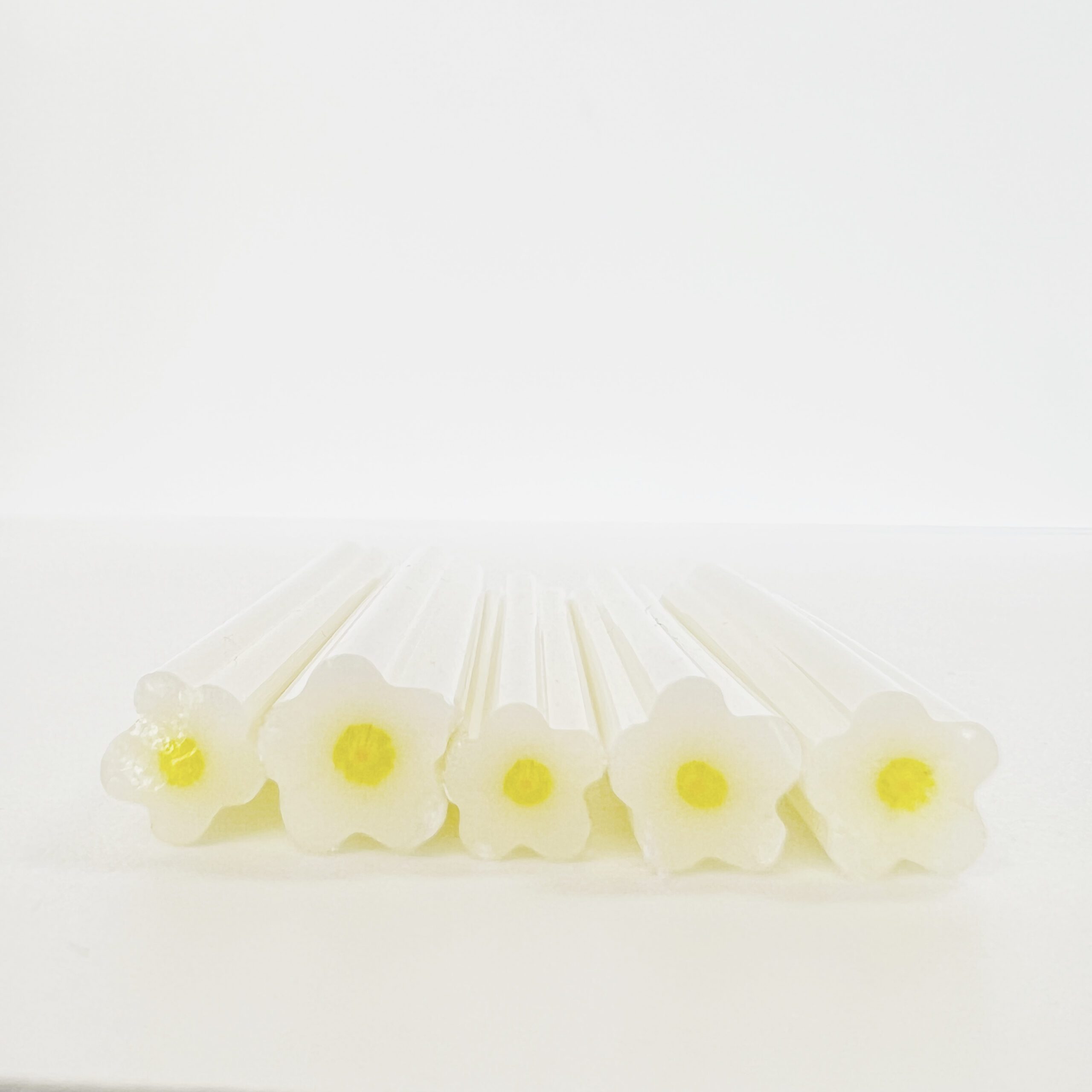 Murrine - Flowers - Strawberry Flower - 96COE - Image 3