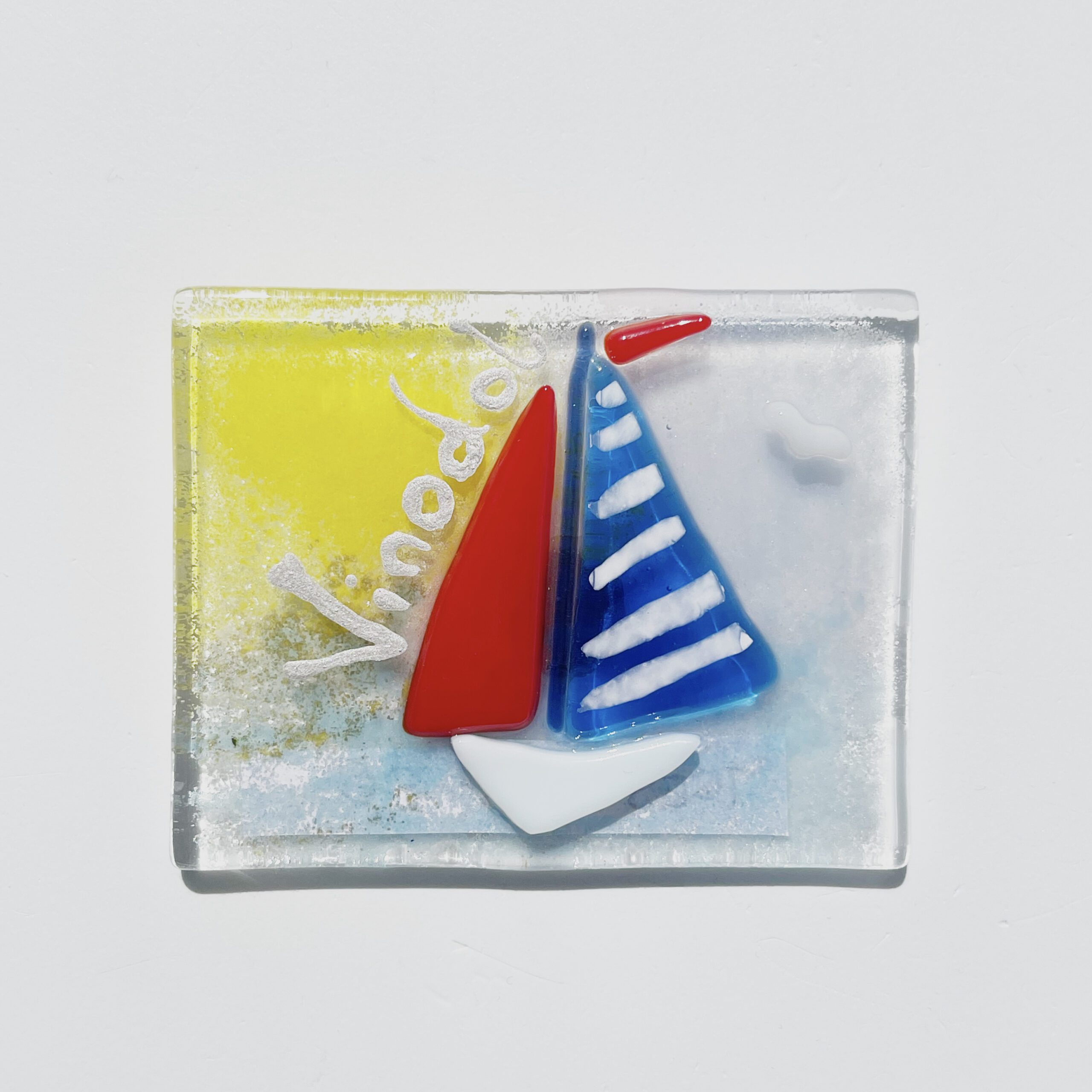 Fused Glass Art Fridge Magnets