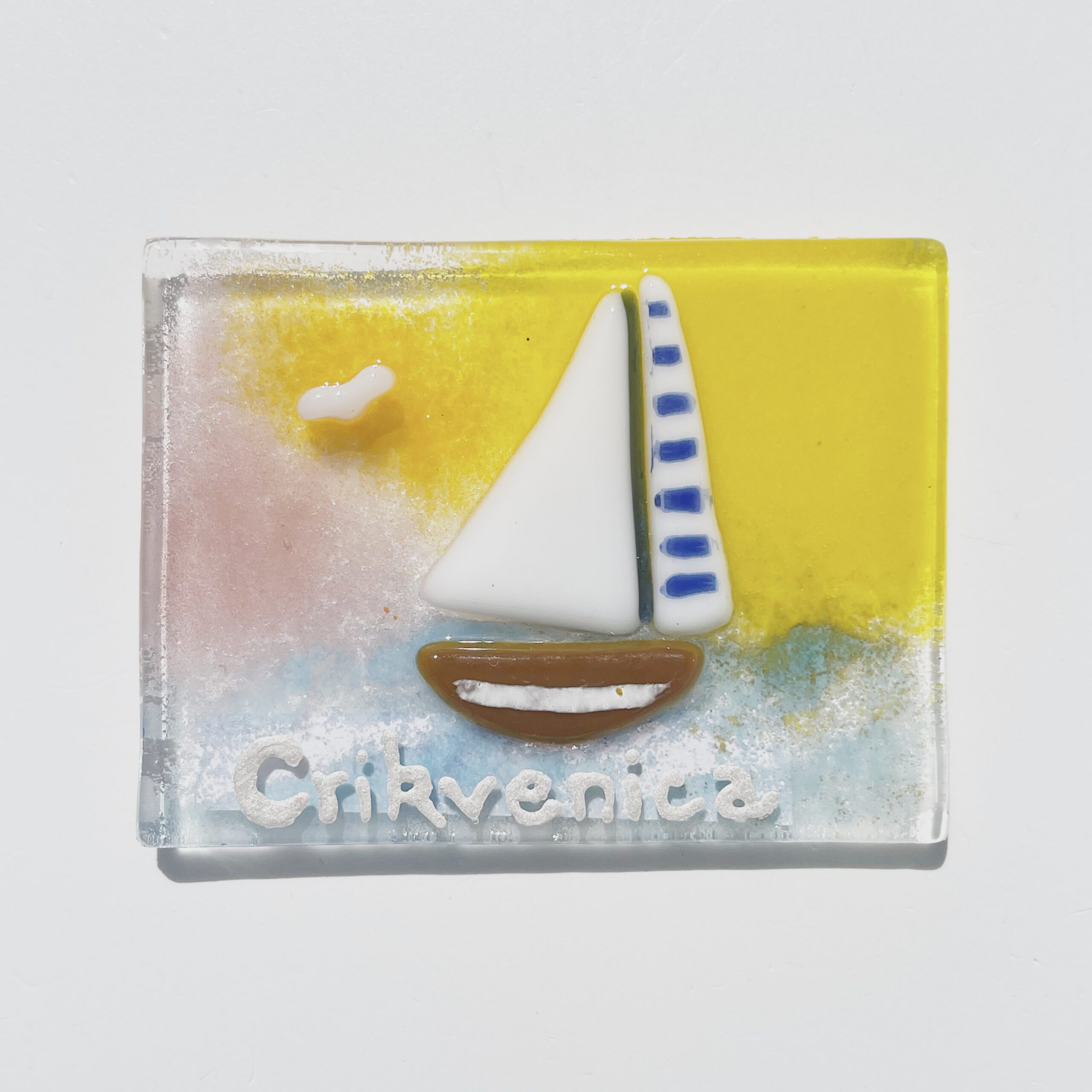 Fused Glass Art Fridge Magnets