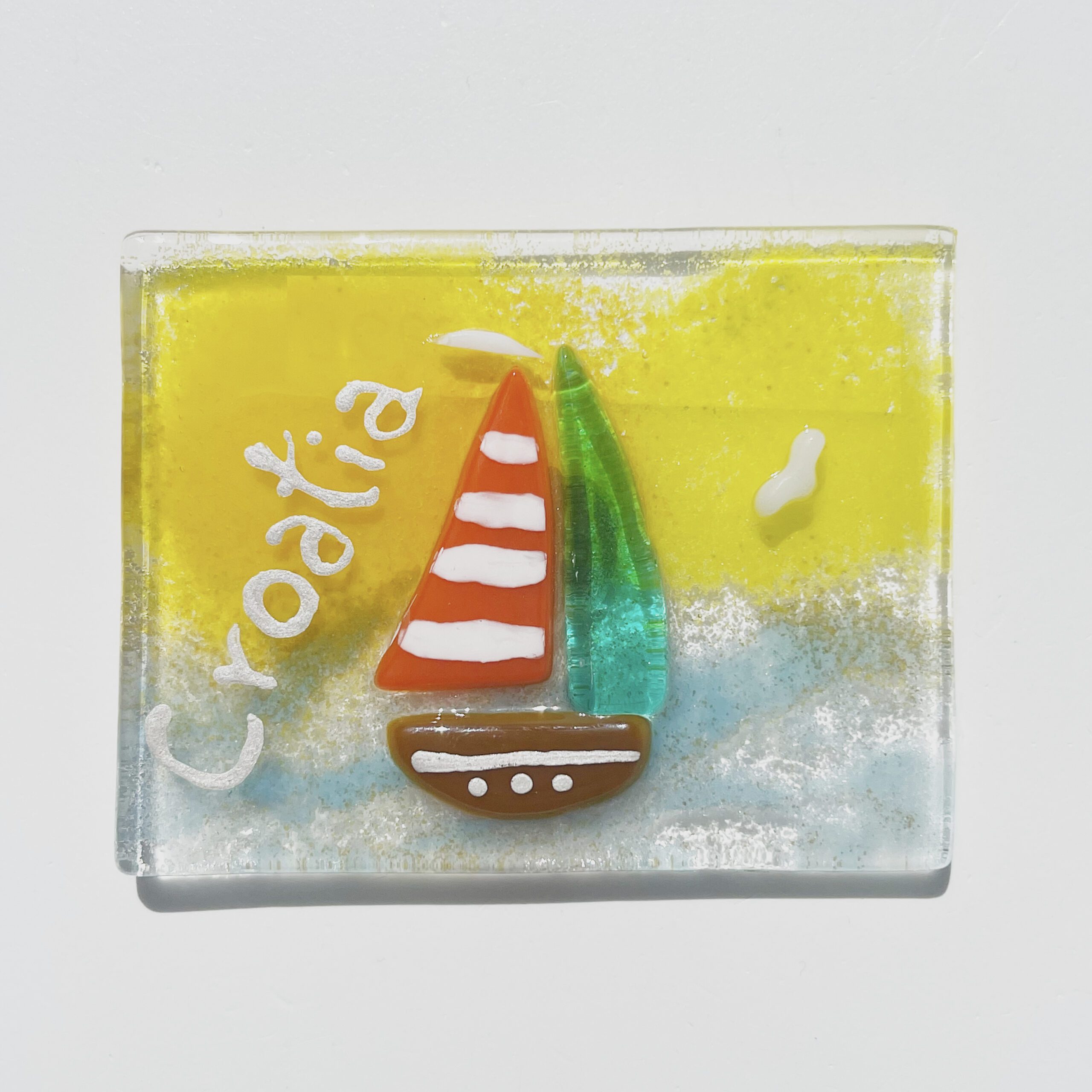 Fused Glass Art Fridge Magnets