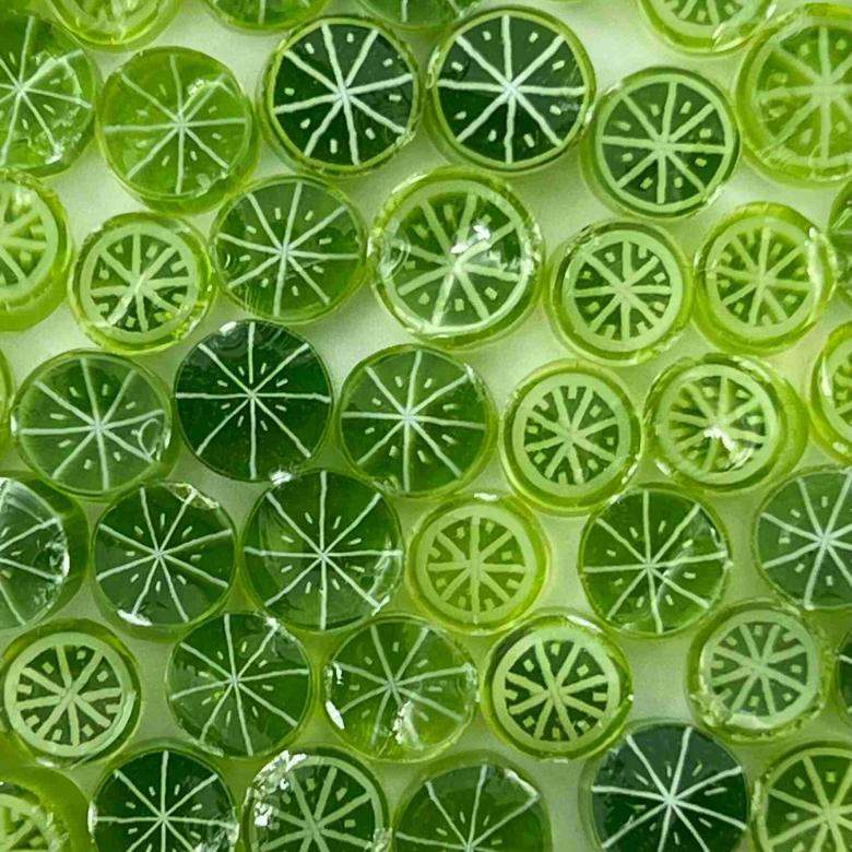 Murrine - Fruit - Fresh Lime Slice - 90COE