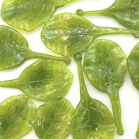 Lampwork - Green Leaves - 90COE