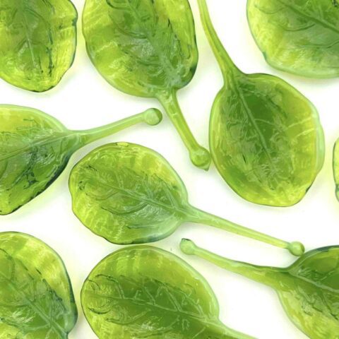 Lampwork - Green Leaves - 96COE