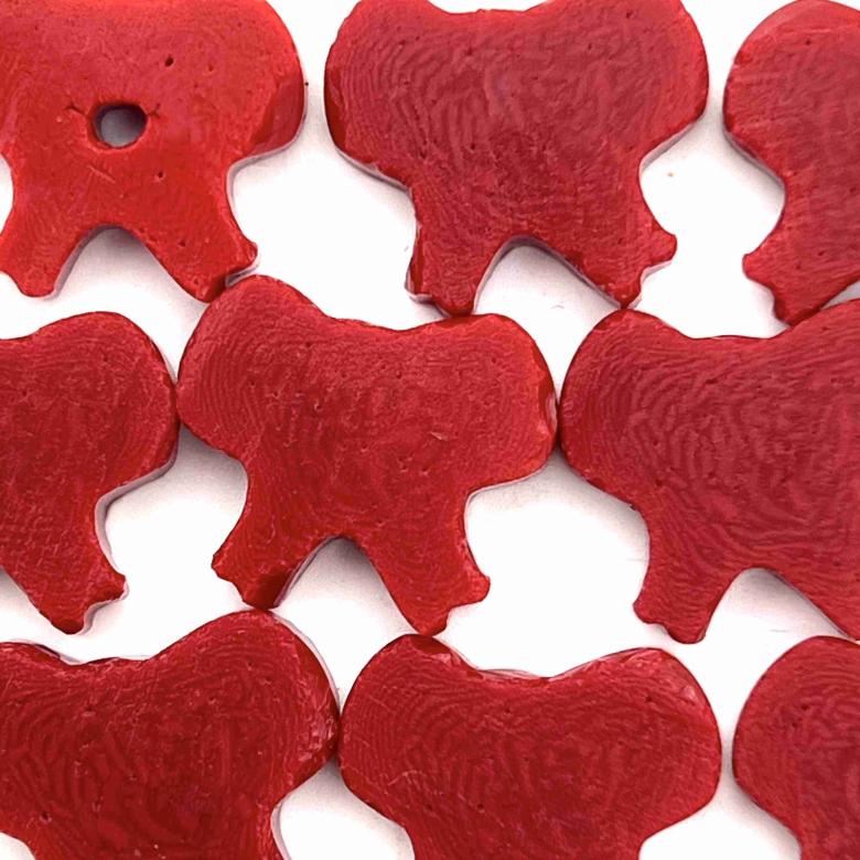 XL Murrine Shape - Red Bow - 96COE