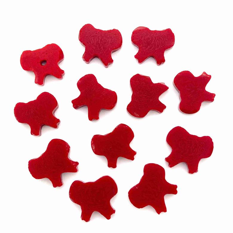 XL Murrine Shape - Red Bow - 96COE