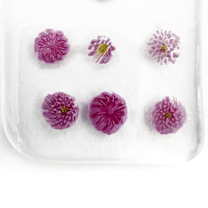 Murrine - Flowers - Purple Chrysanthemum - 96COE