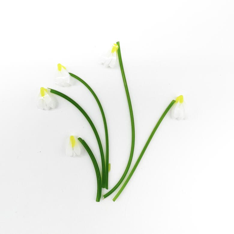 Murrine - Flowers - Mixed Snowdrop Plant - 96COE