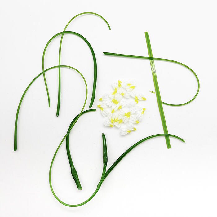 Murrine - Flowers - Mixed Snowdrop Plant - 96COE