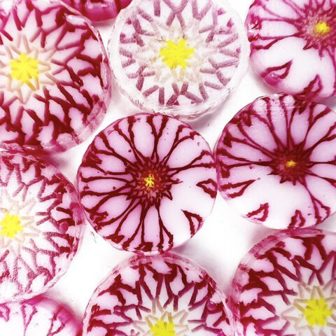 XL Murrine - Pink Chrysanthemum - 90COE