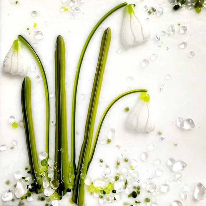 XL Murrine - Snowdrop Plant Mix- 90COE