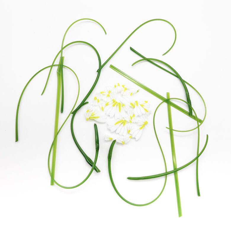 XL Murrine - Snowdrop Plant Mix - 96COE - Image 2