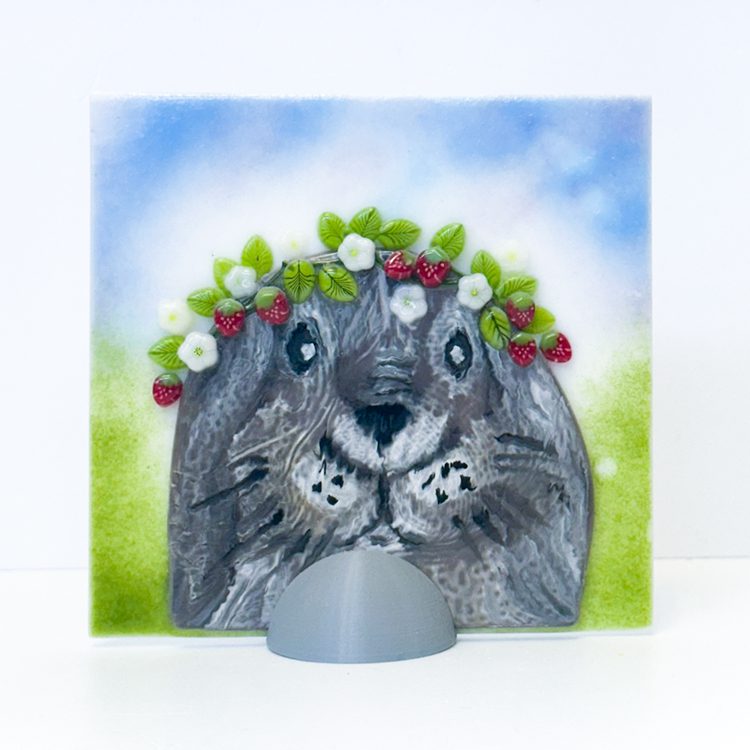 Fused Glass Farm Animal