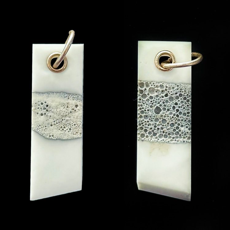 Fused Glass Reversible Jewelry