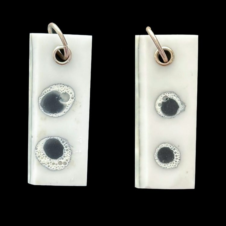 Fused Glass Reversible Jewelry