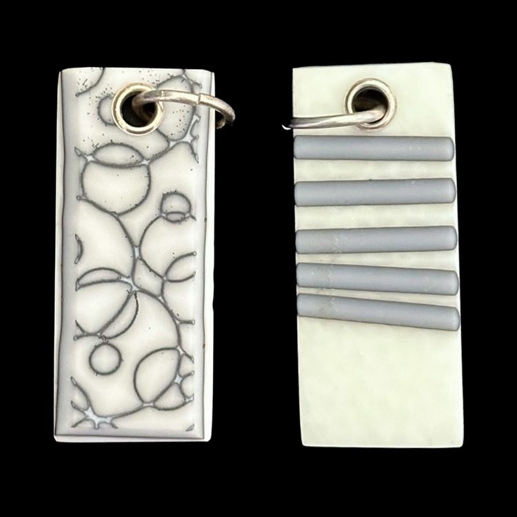 Fused Glass Reversible Jewelry