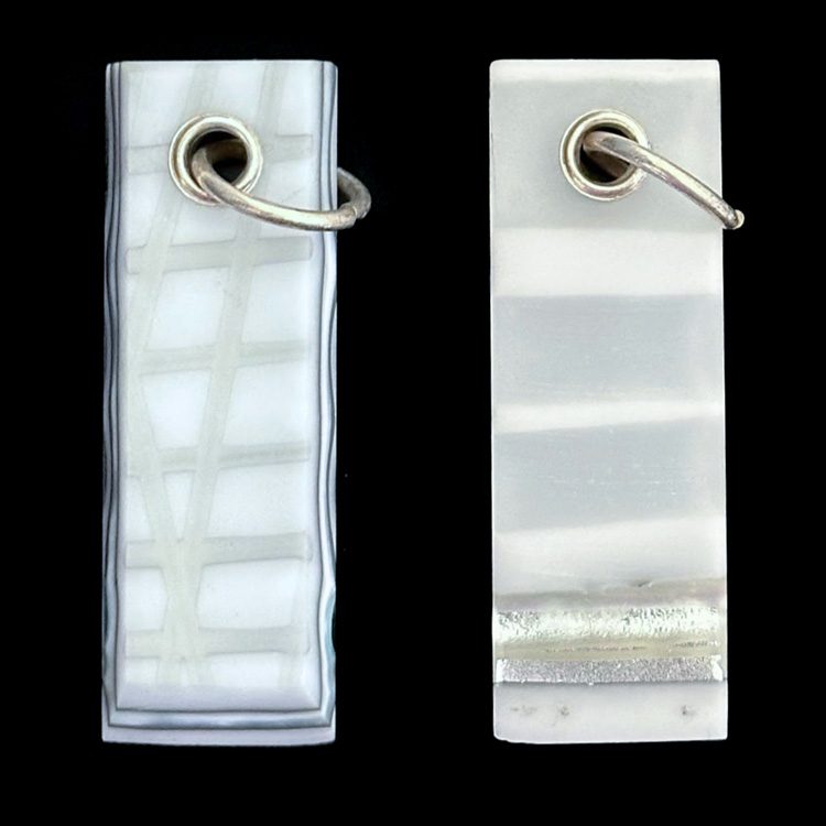 Fused Glass Reversible Jewelry
