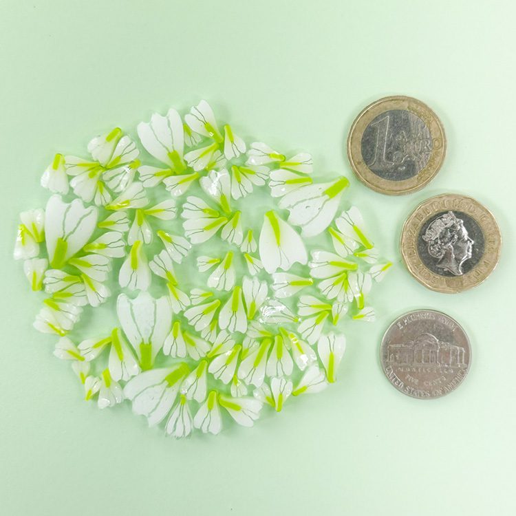 Murrine–Mixed-Size–Snowdrop–90COE