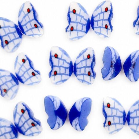 XL Murrine - Sapphire - Butterfly - 90COE