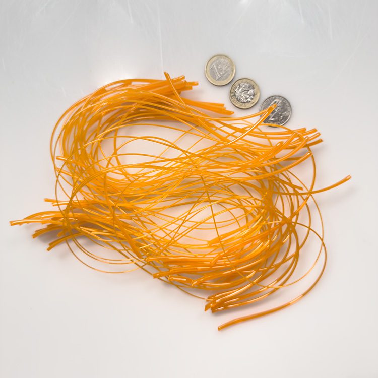 Vitrigraph Stringers -Orange- Float Glass-100g-coin